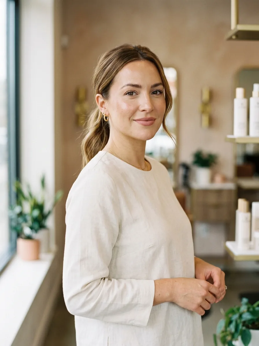 Eine der Stylistinnen im House of Beauty Studio